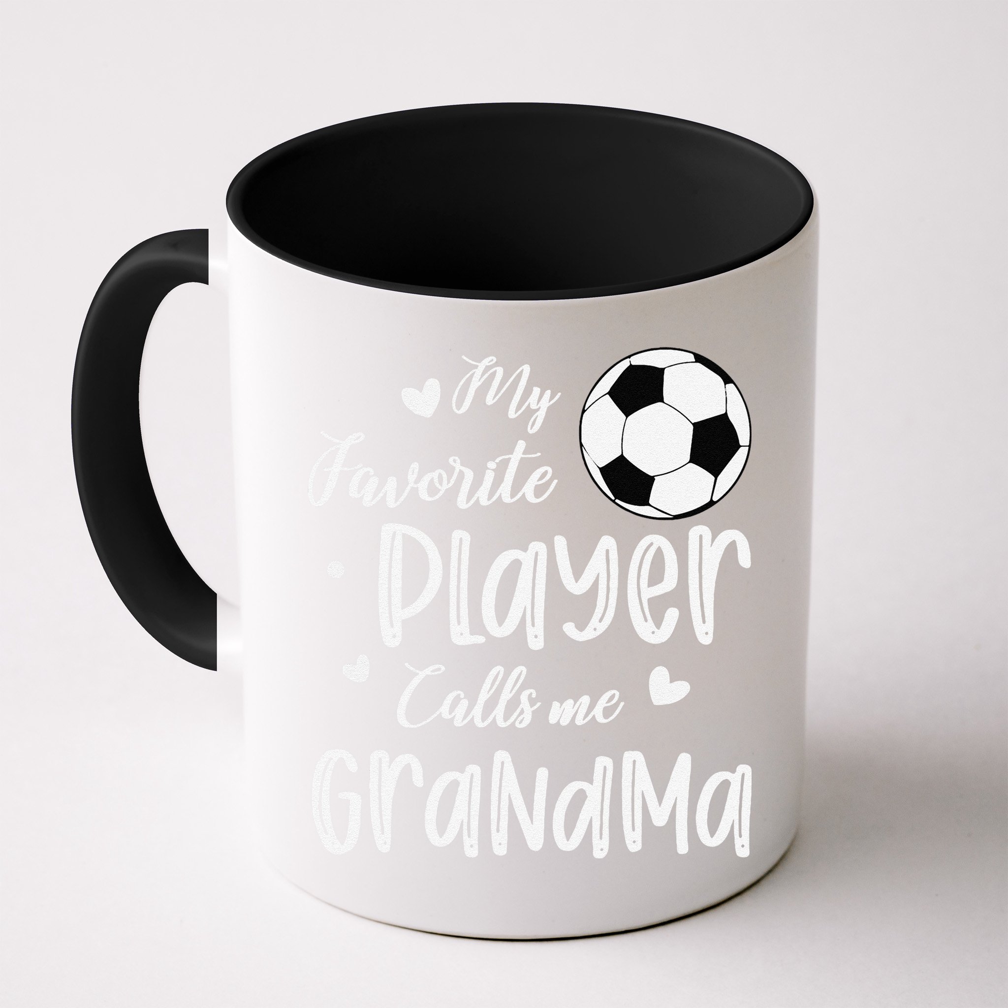 My Favorite Player Calls Me Grandma Soccer Player Mug