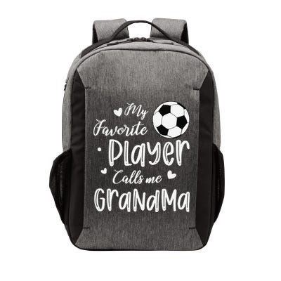 My Favorite Player Calls Me Grandma Soccer Player Vector Backpack
