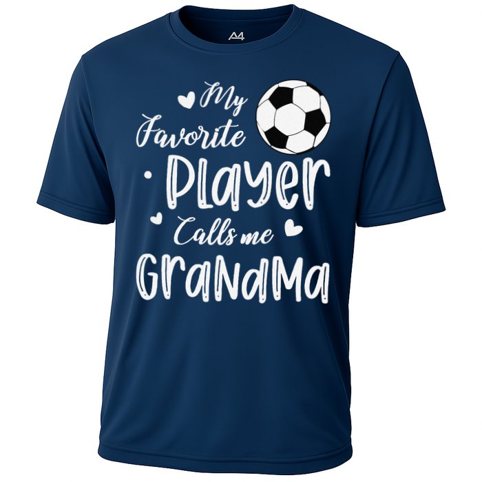 My Favorite Player Calls Me Grandma Soccer Player Performance Shirt