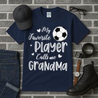 My Favorite Player Calls Me Grandma Soccer Player Tall T-Shirt