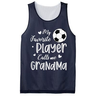 My Favorite Player Calls Me Grandma Soccer Player Mesh Reversible Basketball Jersey Tank