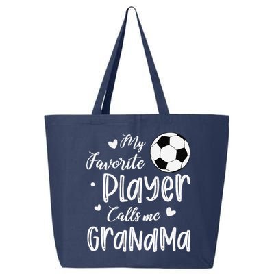 My Favorite Player Calls Me Grandma Soccer Player 25L Jumbo Tote