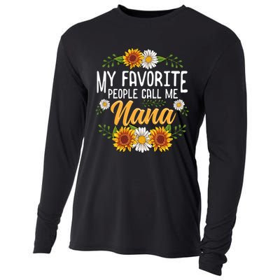 My Favorite People Call Me Nana Cooling Performance Long Sleeve Crew