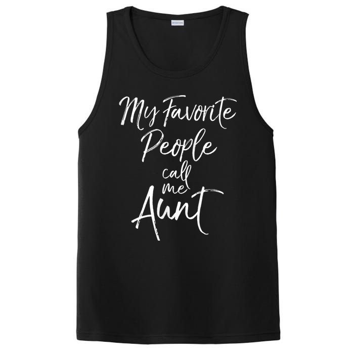 My Favorite People Call Me Aunt PosiCharge Competitor Tank