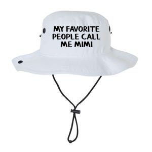 My Favorite People Call Me Mimi Gift Legacy Cool Fit Booney Bucket Hat