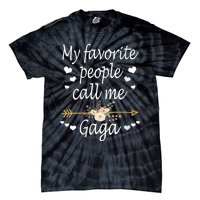 My Favorite People Call Me Gaga Tie-Dye T-Shirt