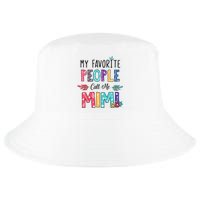 My Favorite People Call Me Mimi Floral Art Cool Comfort Performance Bucket Hat