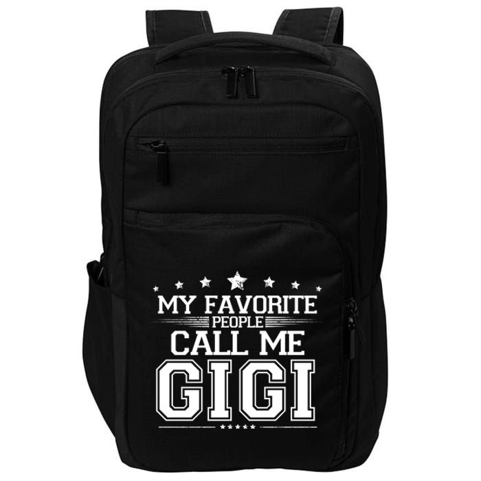 My Favorite People Call Me Gigi Impact Tech Backpack