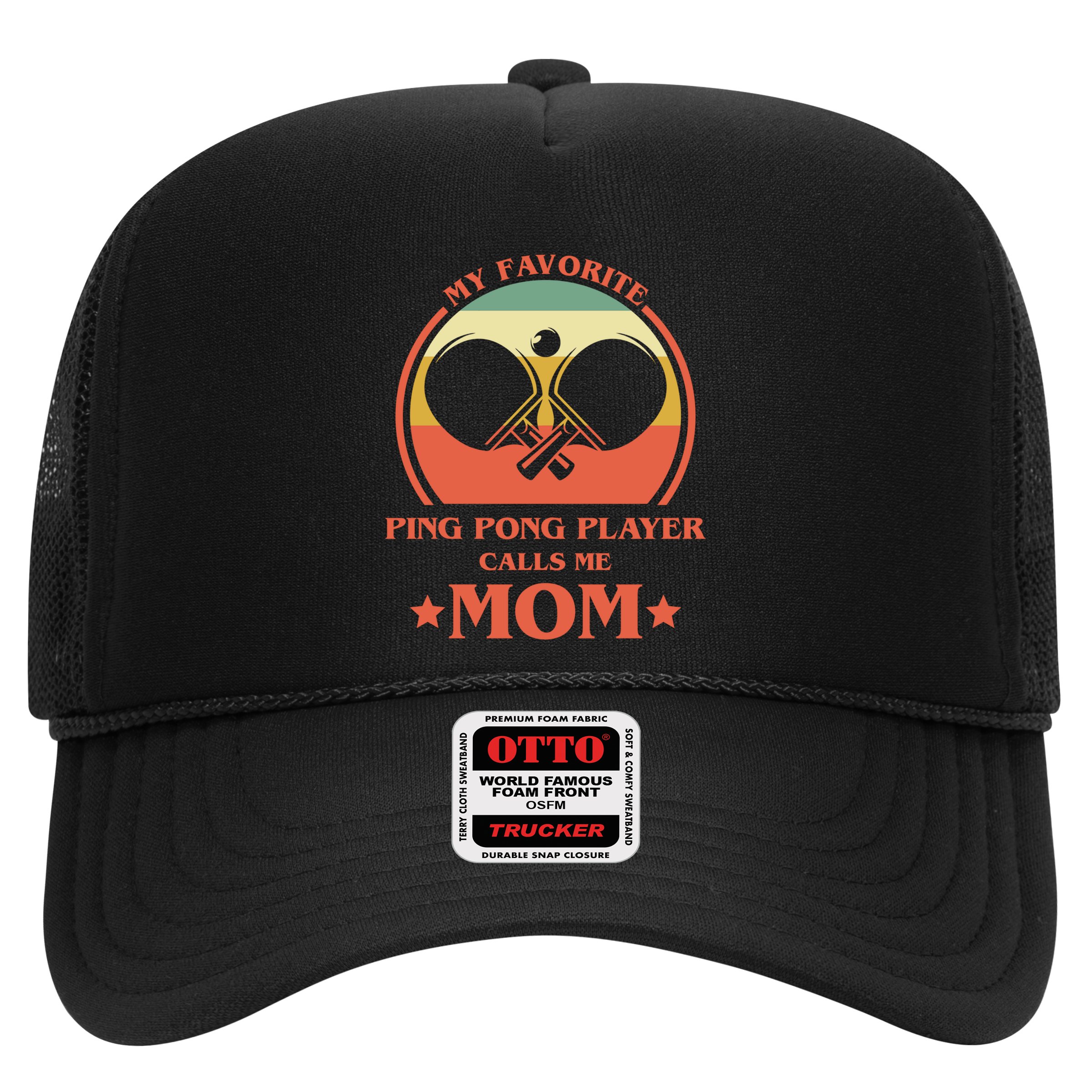 My Favorite Ping Pong Player Calls Me Mom Table Tennis Mama Meaningful Gift Hat