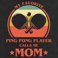 My Favorite Ping Pong Player Calls Me Mom Table Tennis Mama Meaningful Gift Hat