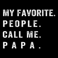 My Favorite People Call Me Papa Funny Visor