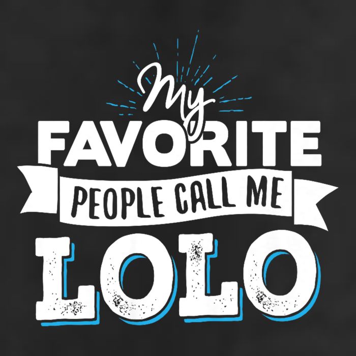 My Favorite People Call Me Lolo Adult Drive Performance Visor