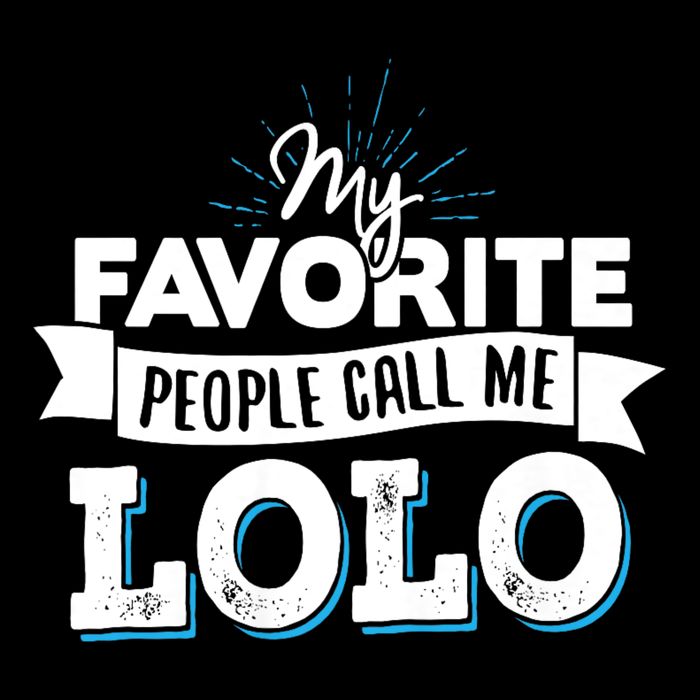 My Favorite People Call Me Lolo Flatbill Hat
