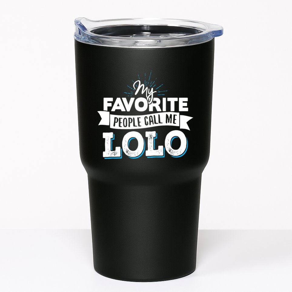 My Favorite People Call Me Lolo Tumbler