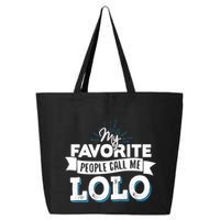 My Favorite People Call Me Lolo 25L Jumbo Tote