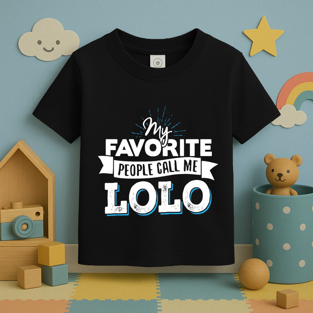 My Favorite People Call Me Lolo Toddler T-Shirt