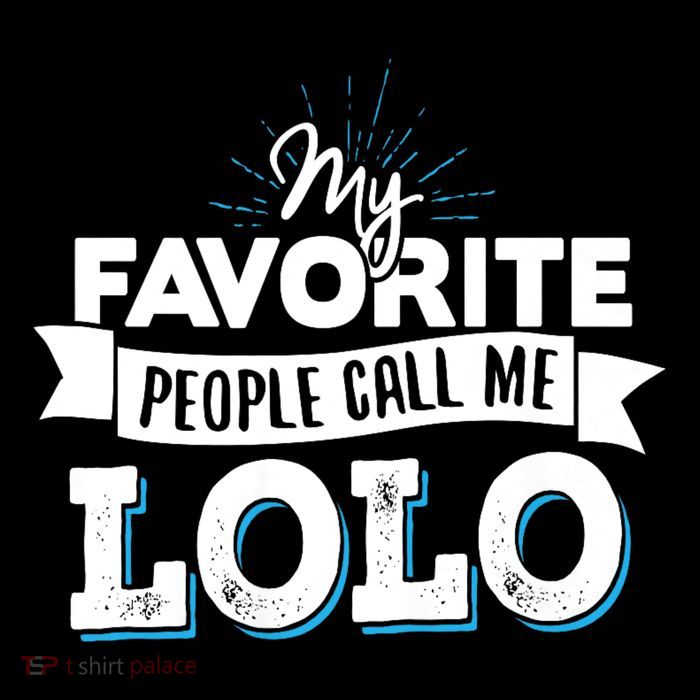 My Favorite People Call Me Lolo Short Acrylic Beanie