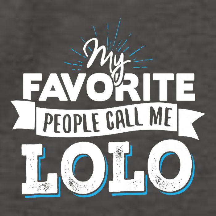 My Favorite People Call Me Lolo Vector Backpack