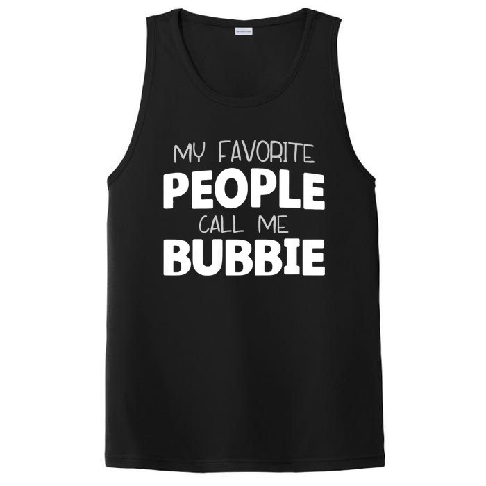 My Favorite People Call Me Bubbie PosiCharge Competitor Tank