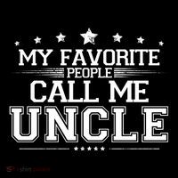 My Favorite People Call Me Uncle 16 in Basic Backpack