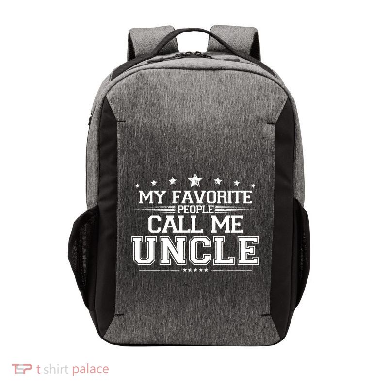 My Favorite People Call Me Uncle Vector Backpack