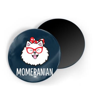 Momeranian Funny Pomeranian Mom Cute Pet Pomeranian Magnet