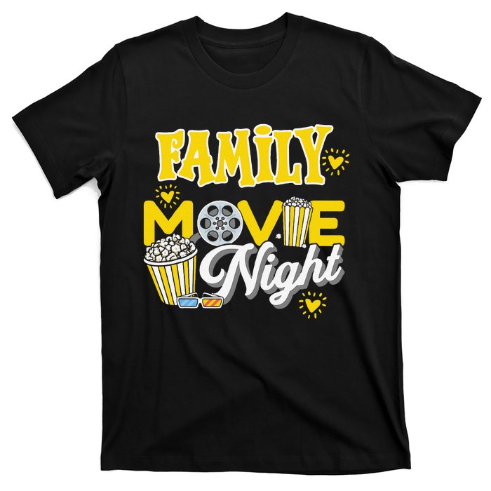 Movie Fan Popcorn Lover T-Shirt