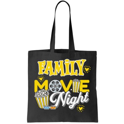 Movie Fan Popcorn Lover Tote Bag