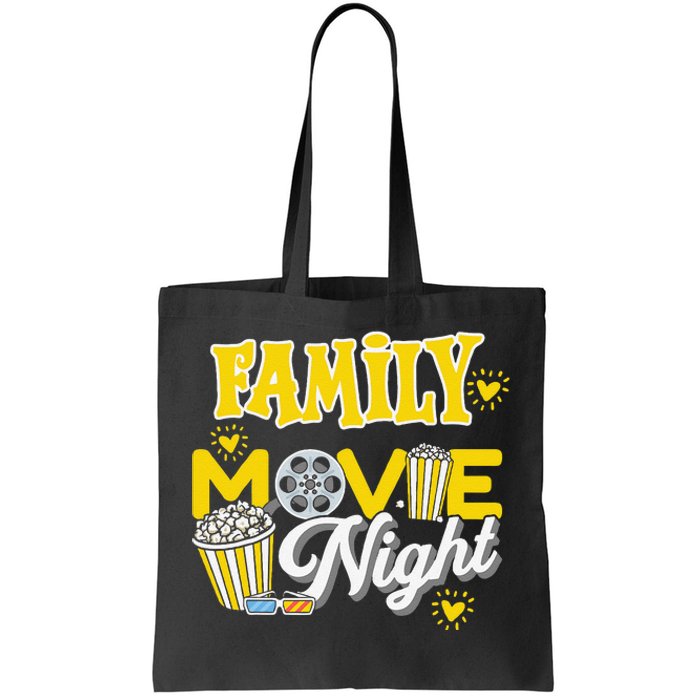 Movie Fan Popcorn Lover Tote Bag