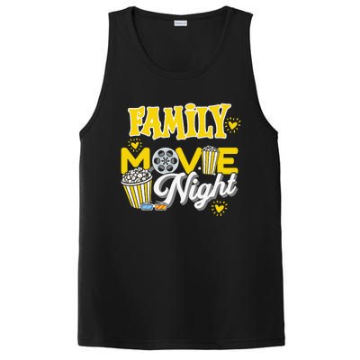 Movie Fan Popcorn Lover PosiCharge Competitor Tank