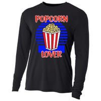 Movie Fan Popcorn Lover Cooling Performance Long Sleeve Crew