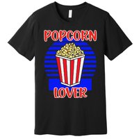 Movie Fan Popcorn Lover Premium T-Shirt