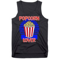 Movie Fan Popcorn Lover Tank Top