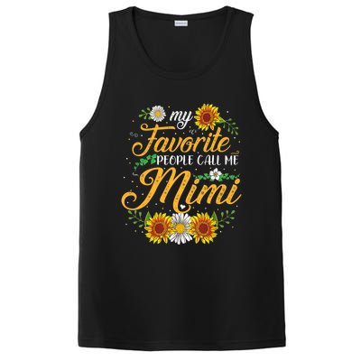 My Favorite People Call Me Mimi Mother's Day Gifts PosiCharge Competitor Tank