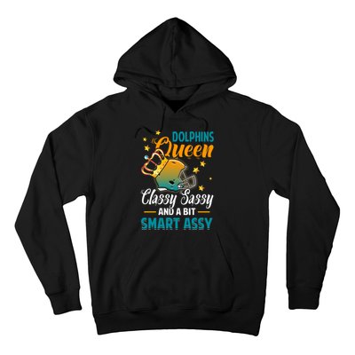 Miami Football Queen Classy Sassy And A Bit Smart Assy Hoodie