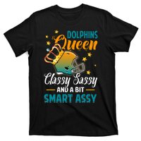 Miami Football Queen Classy Sassy And A Bit Smart Assy T-Shirt