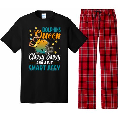 Miami Football Queen Classy Sassy And A Bit Smart Assy Pajama Set