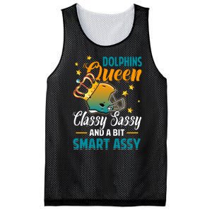 Miami Football Queen Classy Sassy And A Bit Smart Assy Mesh Reversible Basketball Jersey Tank