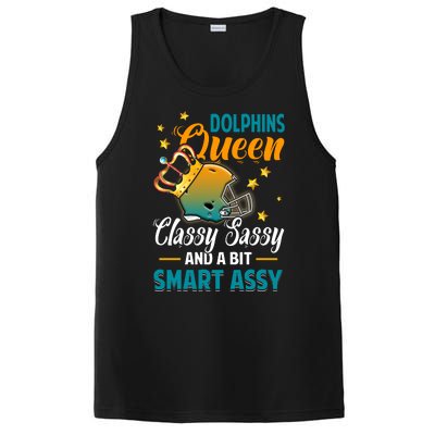 Miami Football Queen Classy Sassy And A Bit Smart Assy PosiCharge Competitor Tank