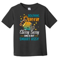 Miami Football Queen Classy Sassy And A Bit Smart Assy Toddler T-Shirt