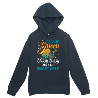 Miami Football Queen Classy Sassy And A Bit Smart Assy Urban Pullover Hoodie