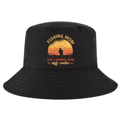 Mom Fishing Quote Meaningful Gift Cool Comfort Performance Bucket Hat