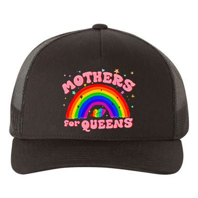 Mothers For Queens Drag Is Not A Crime Support Drag LGBTQ Rights Yupoong Adult 5-Panel Trucker Hat