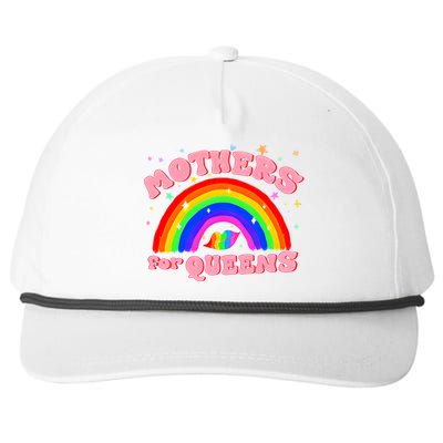 Mothers For Queens Drag Is Not A Crime Support Drag LGBTQ Rights Snapback Five-Panel Rope Hat