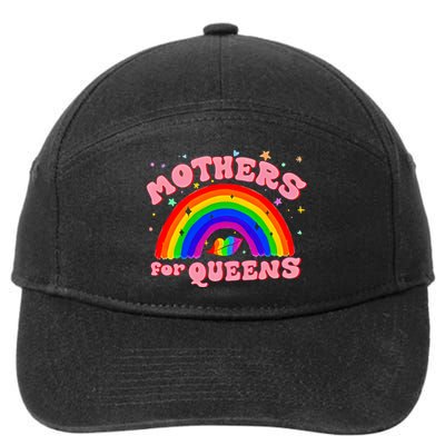 Mothers For Queens Drag Is Not A Crime Support Drag LGBTQ Rights 7-Panel Snapback Hat