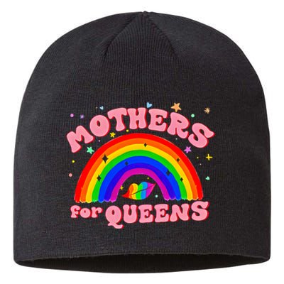 Mothers For Queens Drag Is Not A Crime Support Drag LGBTQ Rights Sustainable Beanie