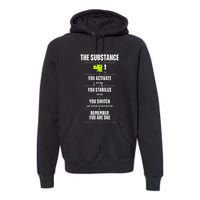 Meaning Funny Quote The Substance Basic Vintage Meme Premium Hoodie