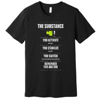 Meaning Funny Quote The Substance Basic Vintage Meme Premium T-Shirt