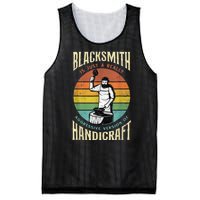 Metalworker Funny Quote Metalsmith Blacksmithing Forging Mesh Reversible Basketball Jersey Tank