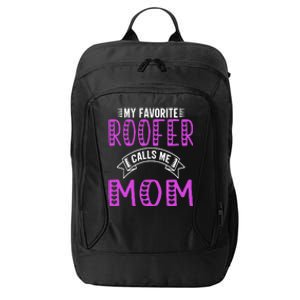 My Favorite Roofer Calls Me Mom Gifts For Roofer Mom City Backpack